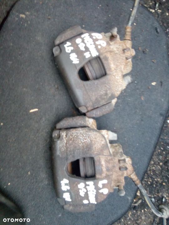 Renault megane II 1,6 16V przód TYŁ  zwrotnica zacisk jarzmo tarcza 1,9dci 1,4 16V - 3