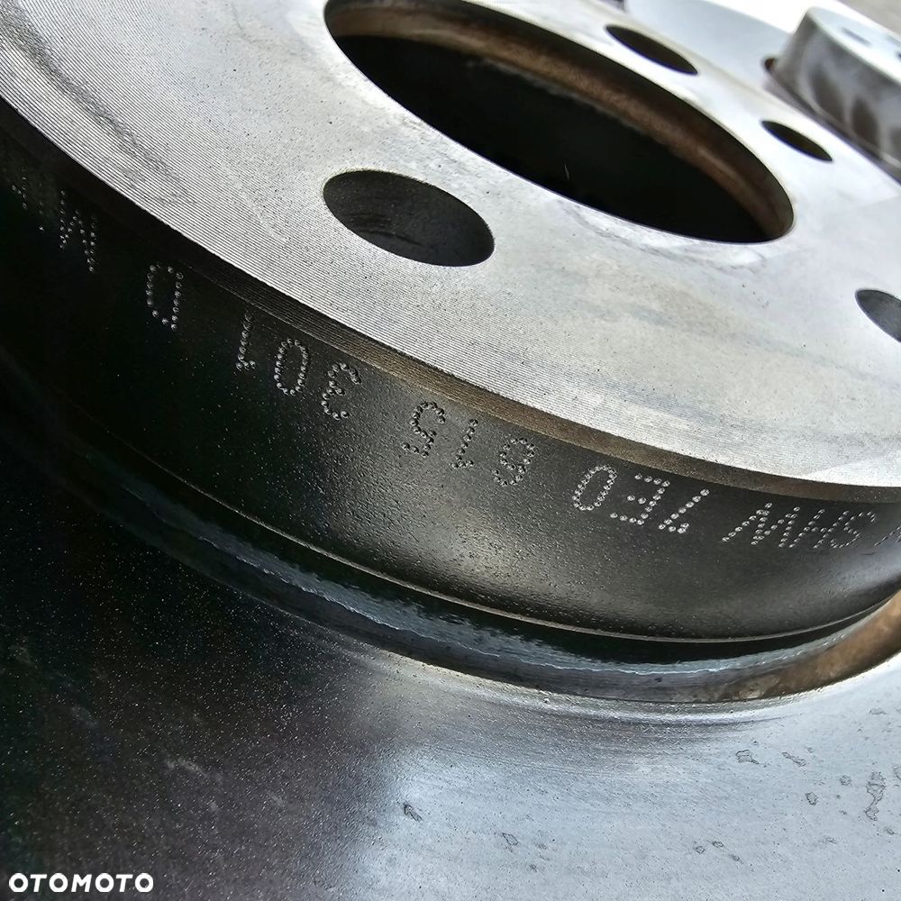 VW T6 tarcza tarcze klocki hamulcowe przód + tył IGŁA KOMPLET ORYGINAŁ - 7