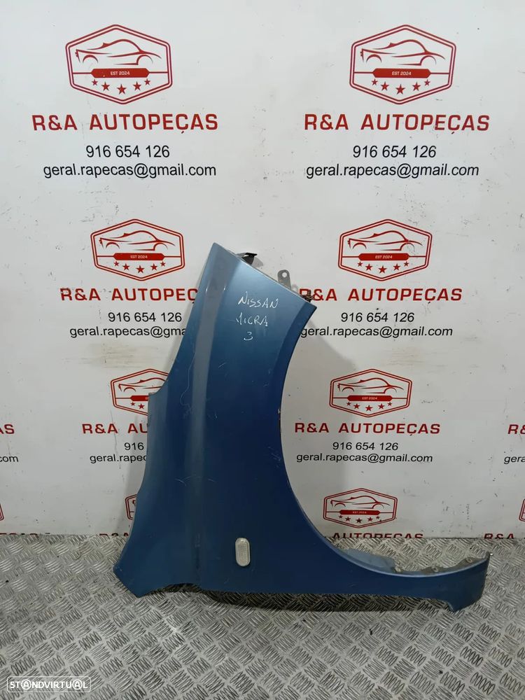 Guarda Lamas Frente Frontal Direito Nissan Micra 3 III Original - 1