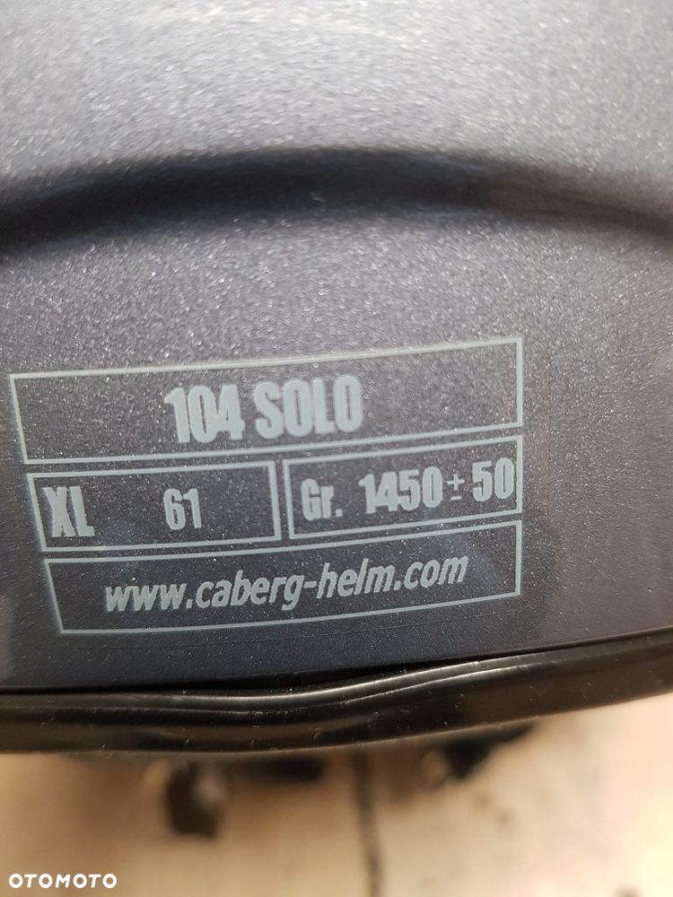 Kask motocyklowy Caberg 104 Solo rozmiar – XL 61 - 9