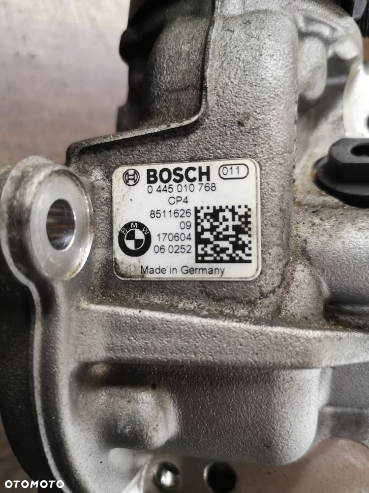 POMPA WTRYSKOWA BMW F10 F20 F25 F30 2.0d 190KM B47 8511626 BOSCH 0445010768 - 4