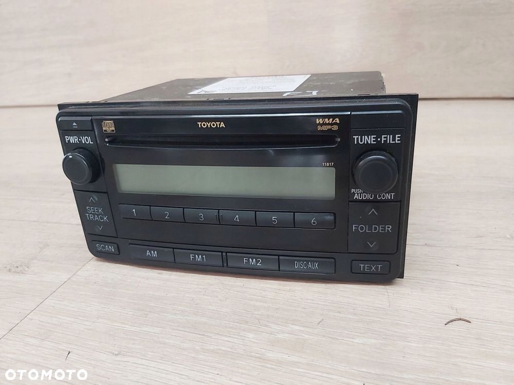 Toyota FJ Cruiser radio CD oryginał 86120-35400 - 3