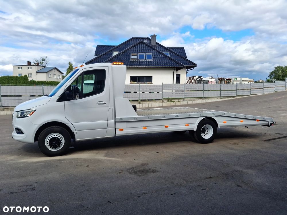 Mercedes-Benz Sprinter 519 3500 Kg DMC Laweta Autolaweta Pomoc Drogowa Silnik 3.0 V6 Koła Bliźniacze Wersja Kamper Obracane Fotele 3 Miejsca Elektryczne Fotele Z Pamięcią Nawigacja Łopatki F1 Światła Full Led - 7