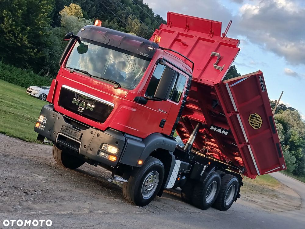 MAN TGS 440 KM 6X4 BORDMATIC Meiller-Kipper Perfekcyjny - 1