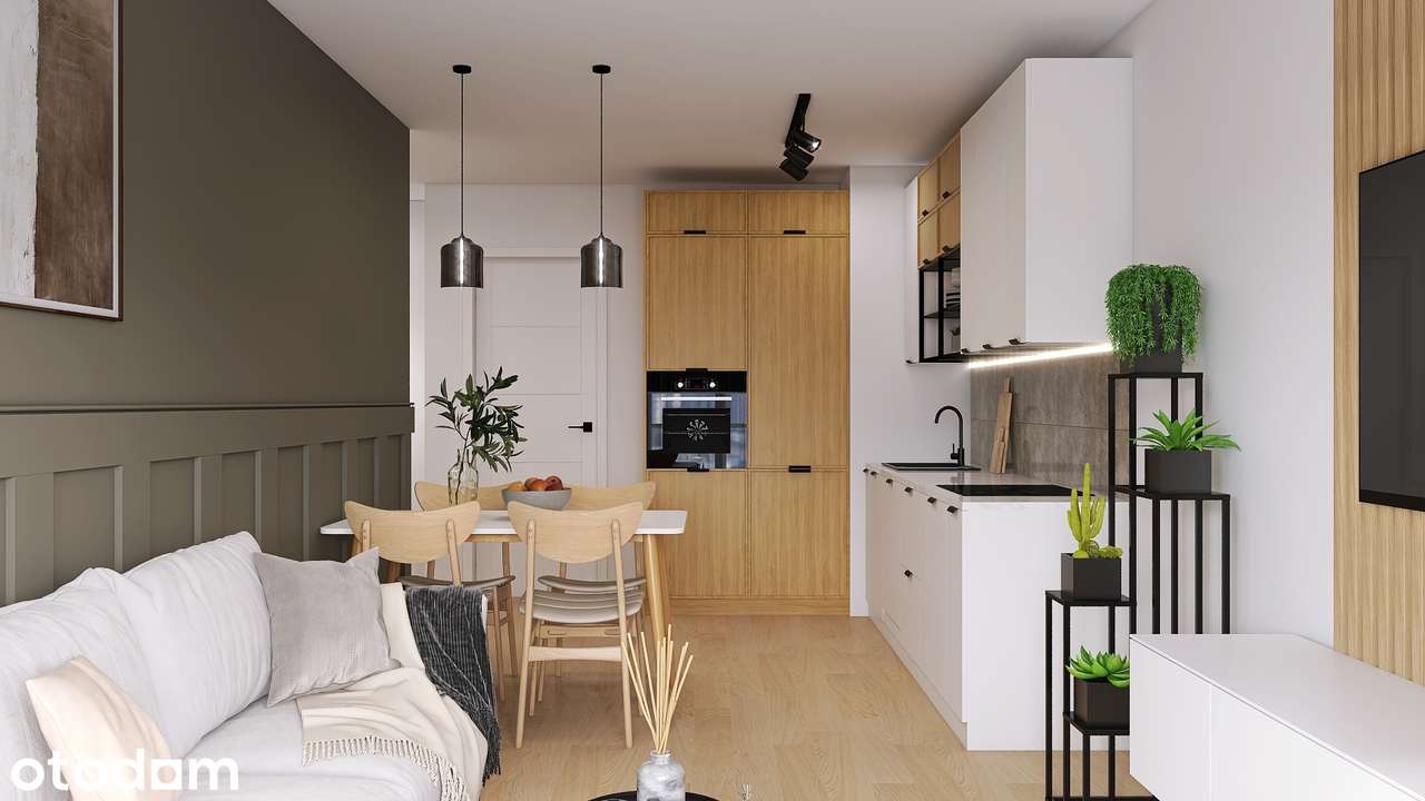 Mieszkanie na sprzedaż, 3 pokoje, 51 m², Pobiedziska