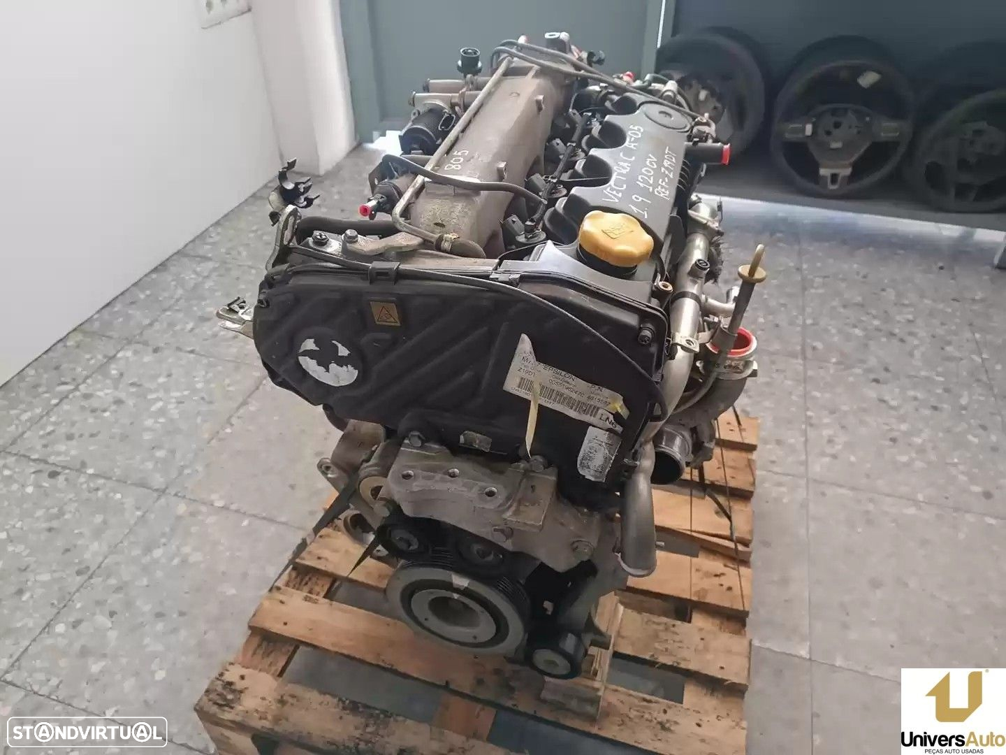 MOTOR COMPLETO OPEL VECTRA C 2005 -Z19DT - 4