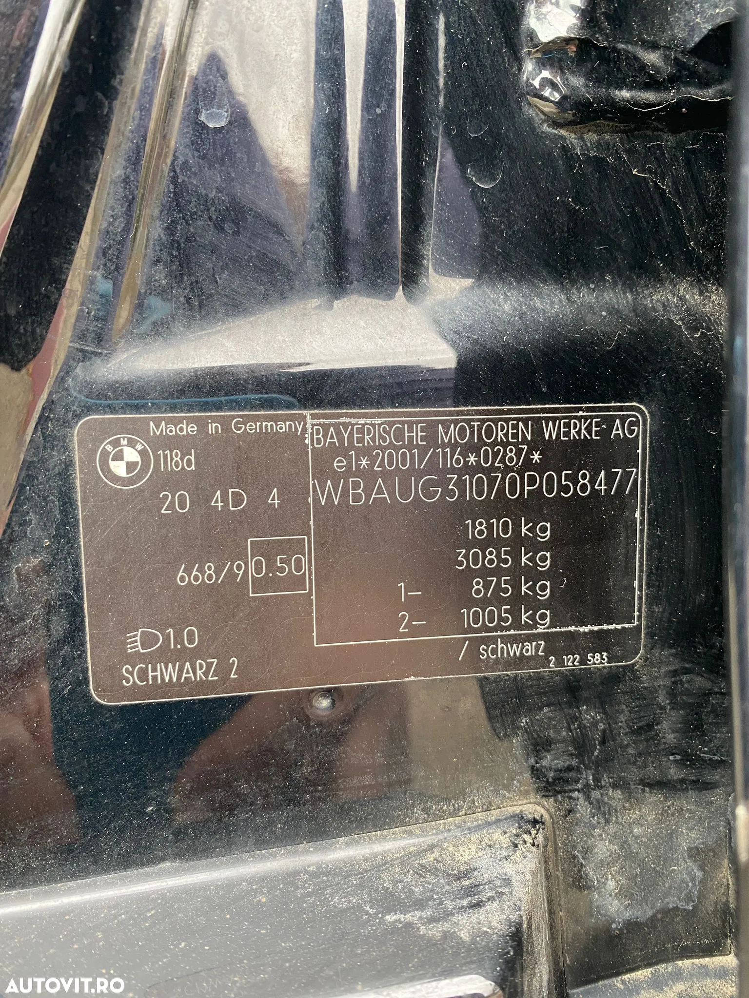 BMW Seria 1 118d DPF - 4
