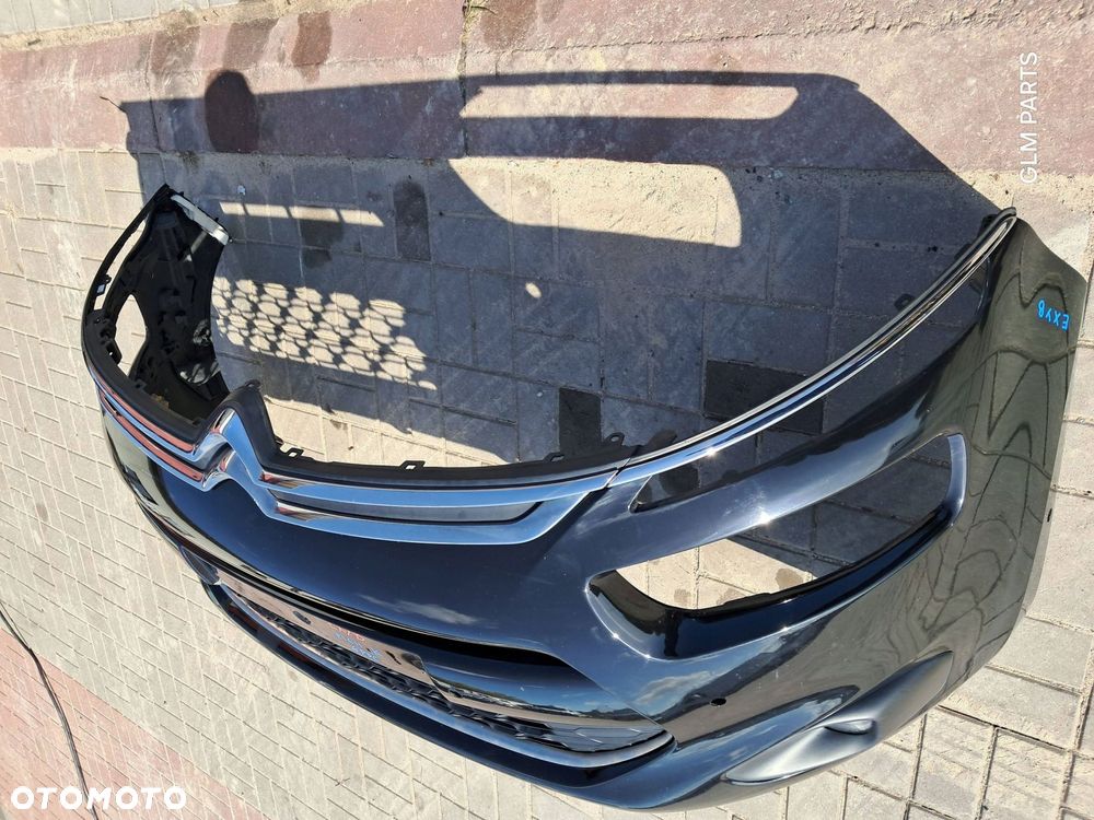 citroen c4 picasso ii kompletny zderzak przedni pod 6 pdc kolor exyb - 11