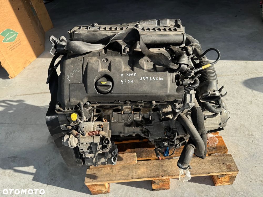 SILNIK 1.6 vvti 5F01 PEUGEOT CITROEN KOMPLETNY 5F01 - 1