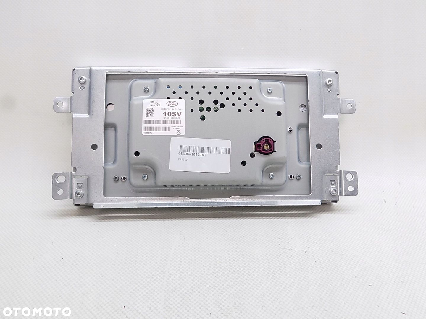 WYŚWIETLACZ EKRAN 10" EVOQUE XE XF F E-PACE GX63-19C299-AC - 2