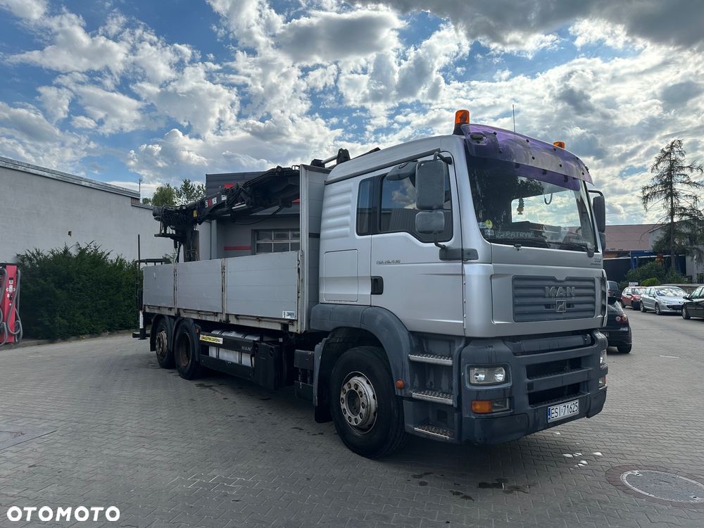 MAN TGA 26.430 + HDS HIAB 185K | RETARDER - 2