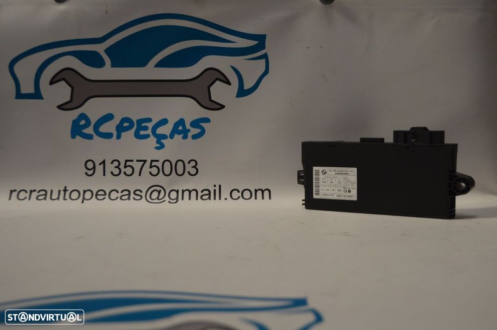 CENTRALINA MODULO CONTROLO CONFORT UNIDADE 6135 9147196 01 5WK49513OBR BMW SERIE 1 E87 116i N43B16A - 1