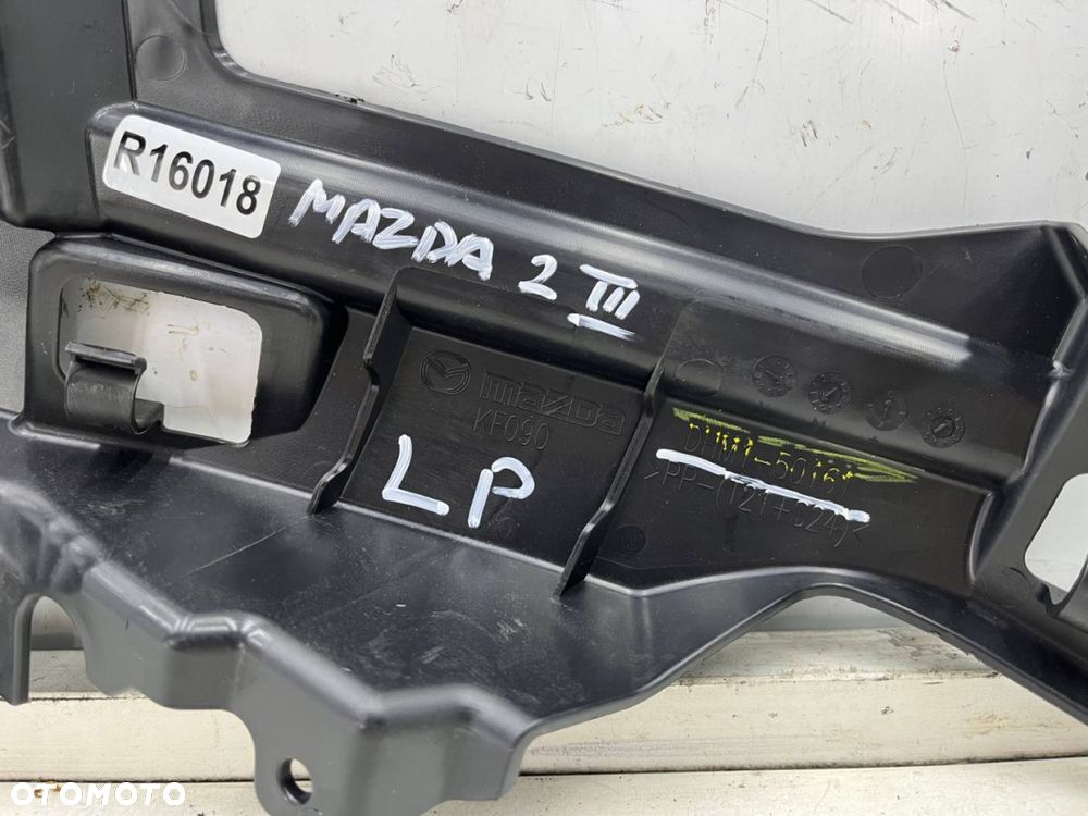 Ślizg Mazda 2 III DJ DL 2019r.- lewe przednie mocowanie zderzaka wspornik uchwyt lewy przód NOWY - 5