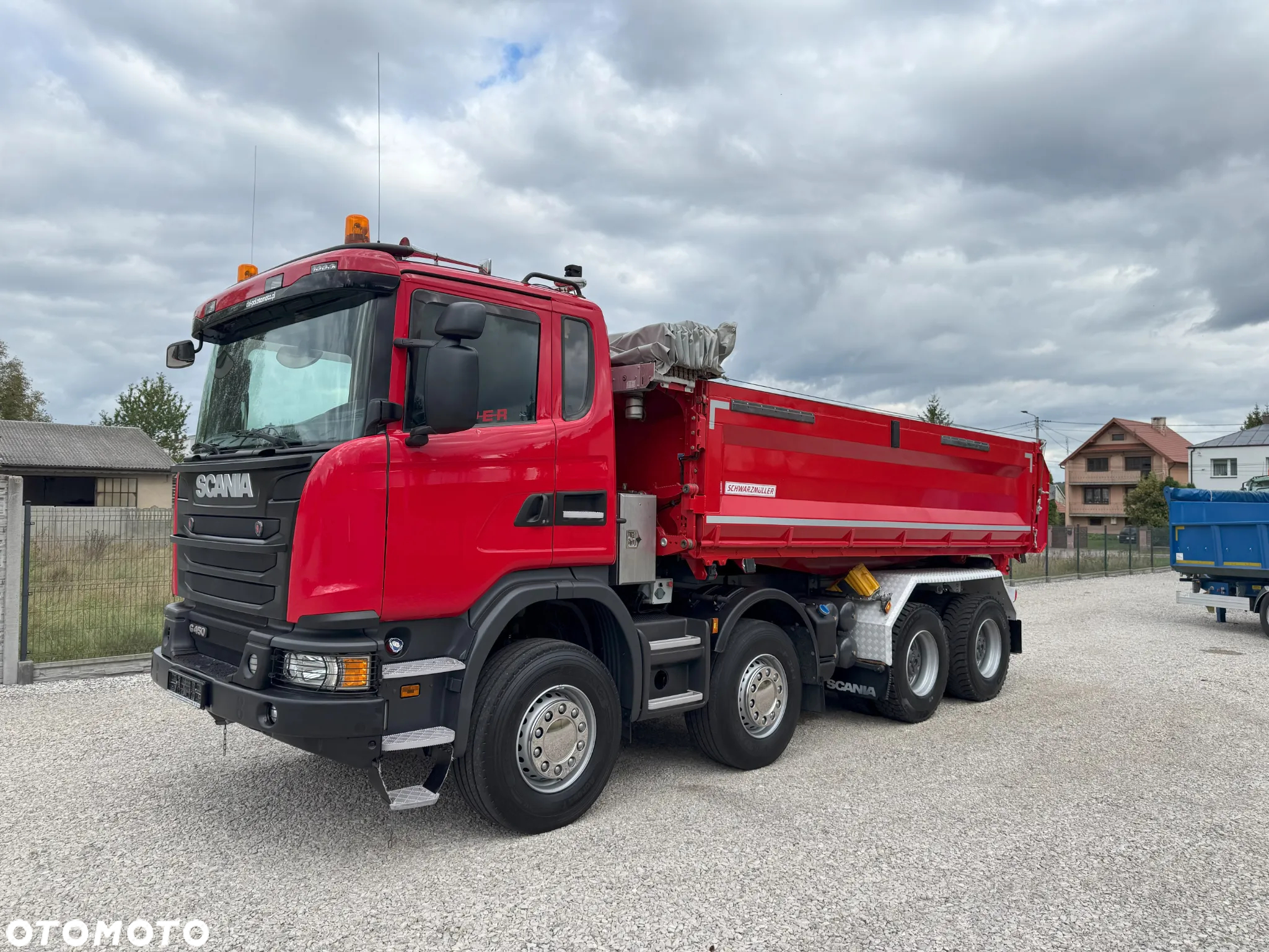Scania G450 - BEZ EGR, 8x4, WYWROTKA - BORDMATIC - 3