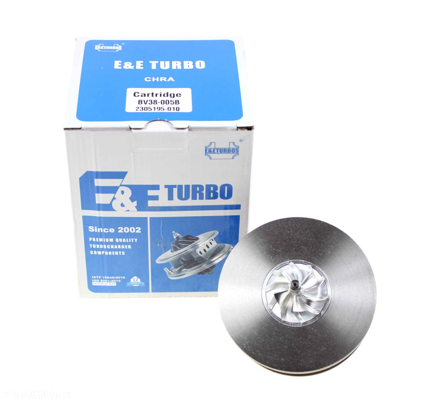 Rdzeń Turbosprężarki E&E BV38-005B do 54389700008 Alfa Romeo Giulietta 1.6L  JTDM 88kW - 2