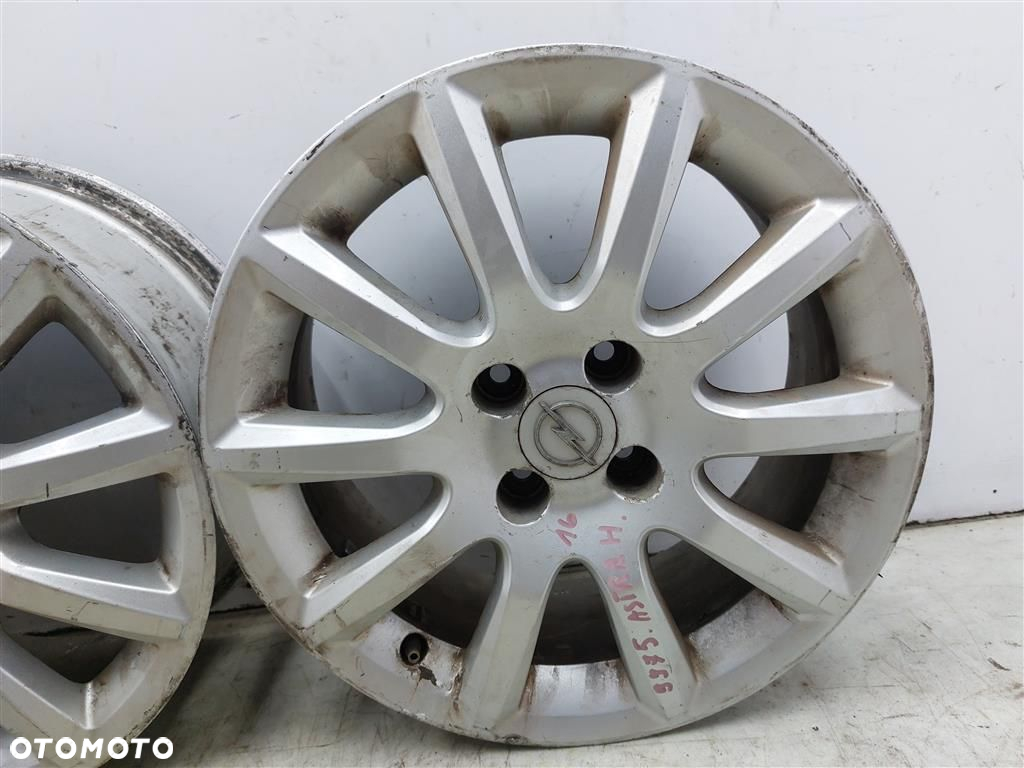 Alufelgi FELGI ALUMINIOWE Opel Astra H III ZAFIRA B6.5X16 4X100 ORYGINAŁ - 10