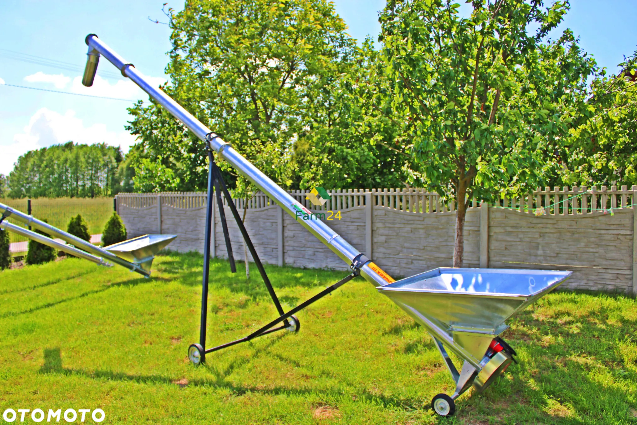 LEKKA WYDAJNA Żmijka do zboża FI 125 20 t/h Podajnik ślimakowy Przenośnik zbożowy Żmijka KUL-MET - 4