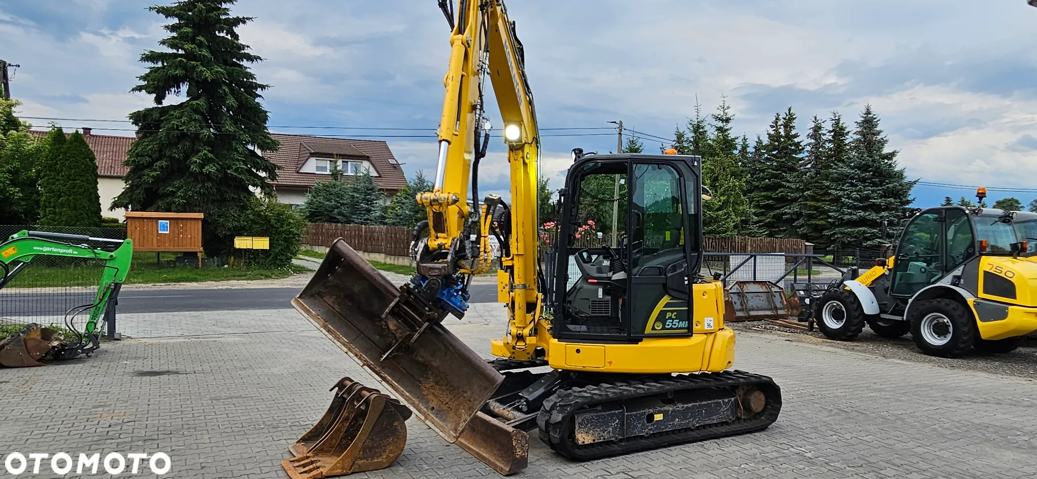 Komatsu PC55MR-5EO Rototilt! 2800Mtg! 3 łyżki! Sprowadzona! - 26