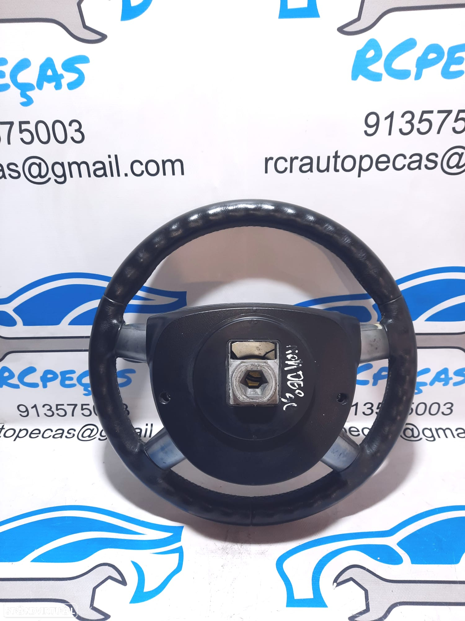 VOLANTE GUIADOR COMPLETO FORD MONDEO III 3 MK3 3S713599DCW 3S713599G PELE COMANDOS MULTIFUNÇÕES AIRBAG - 5