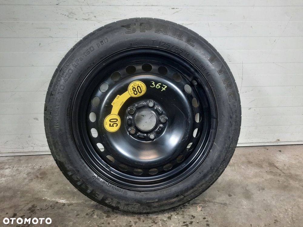 KOŁO ZAPASOWE VOLVO V50 S40 5X108 16 4J 30683913 - 1