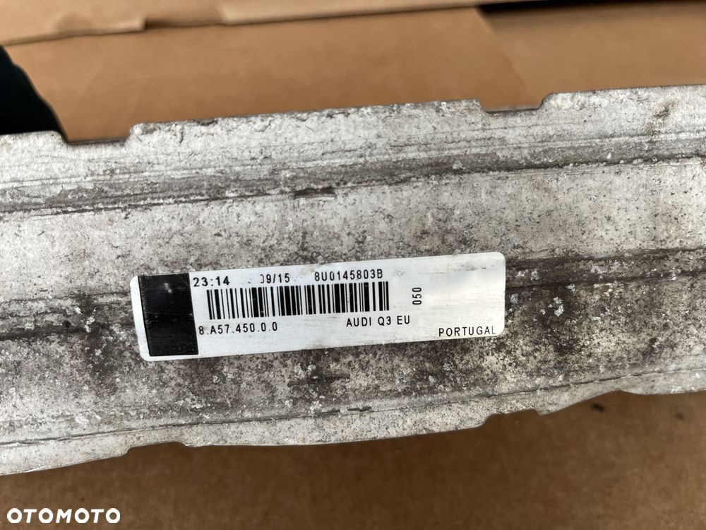 CHLODNICA INTERCOOLER AUDI Q3 8U0145803B COOLER CHŁODNICA POWIETRZA AUDI Q3 - 5