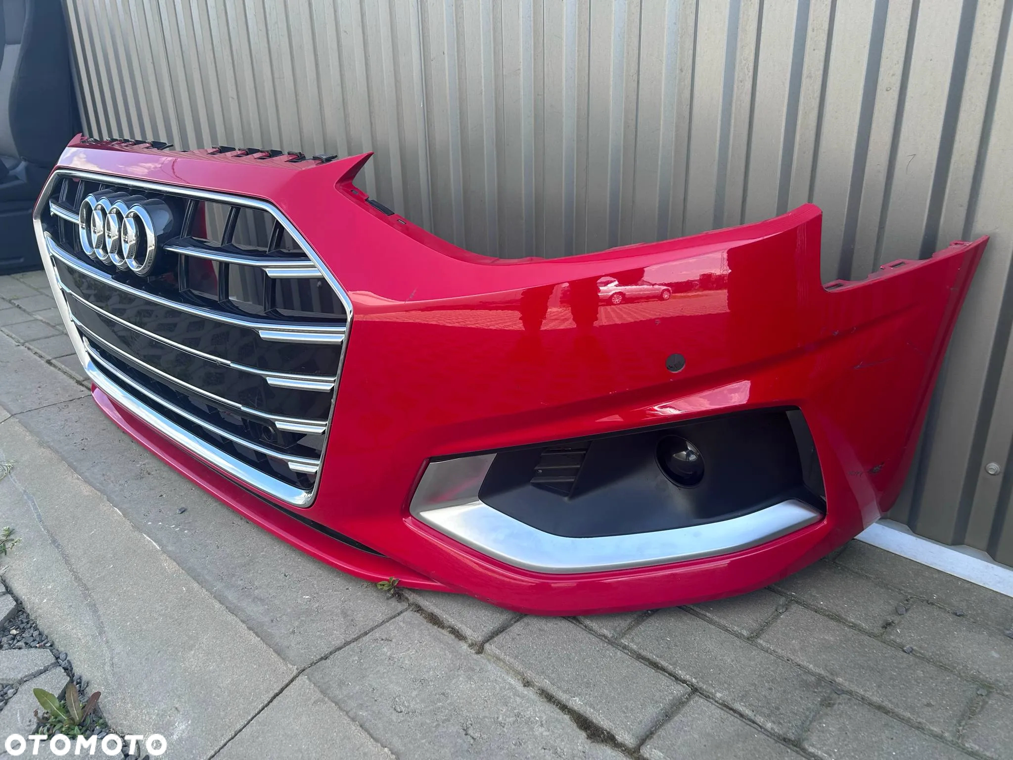 Audi A4 B9 Lift 8W Zderzak Przód Przedni Kompletny LY3U 4xPDC - 4