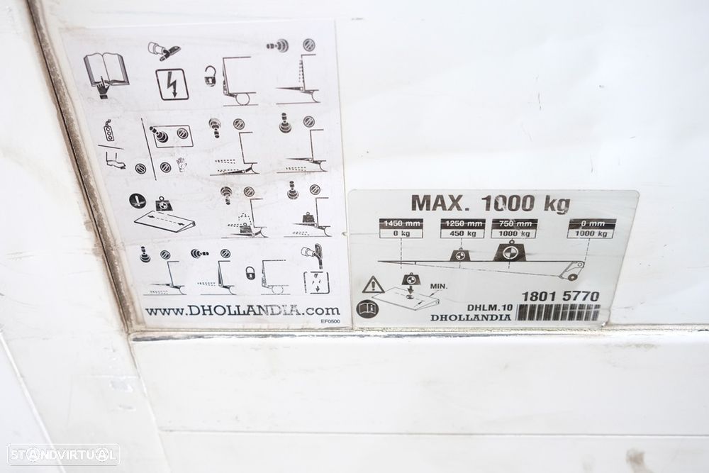 Nissan Cabstar NT400 3.0DCI c/plataforma Dhollandia - 12