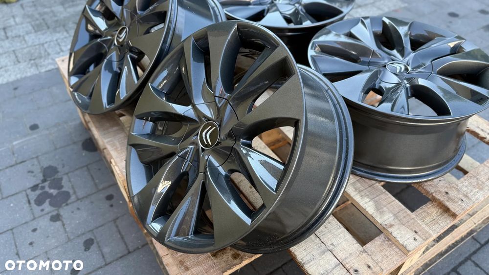 Alufelgi r17 4x108 ET27 7.5J Citroen Peugeot DS DS5 Berlingo C4 Picasso C3 DS3 Koła - 4