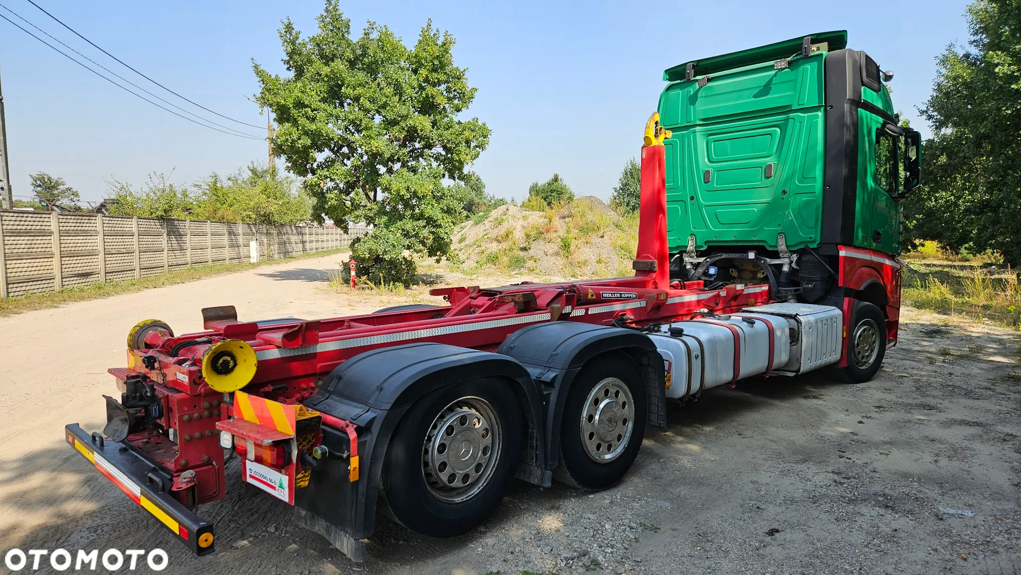 Mercedes-Benz ACTROS 2551, HAKOWIEC MEILLER RK 20.70 - 2