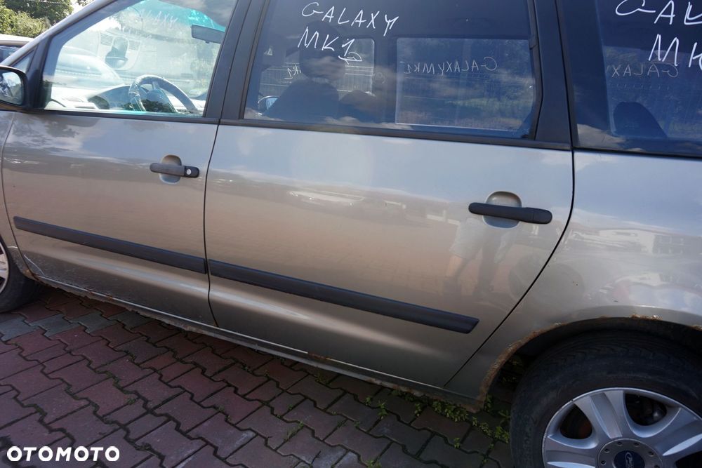 DRZWI TYLNE LEWE GALAXY I MK1 LIFT ZIELONY SPRUCE FORD 2000-2006 - 4