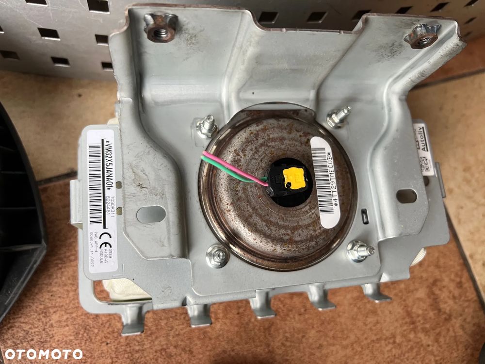 PODUSZKA AIRBAG KIEROWCY PASAŻERA PODKOLANOWA PASY MITSUBISHI OUTLANDER III 2012-2020 ORYGINAŁ NIE REGENEROWANE - 5