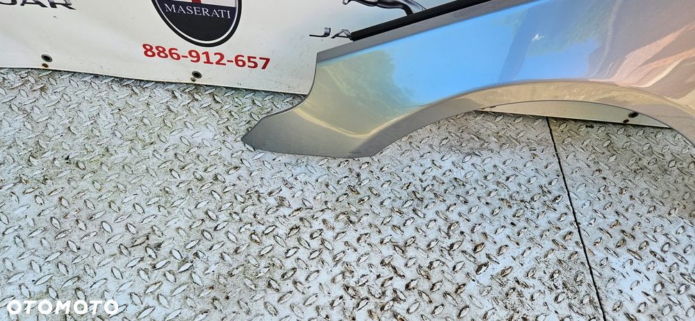 BMW 5 E60 E61 Błotnik przód lewy Błotnik przedni lewy kolor srebrny Titansilber - 8