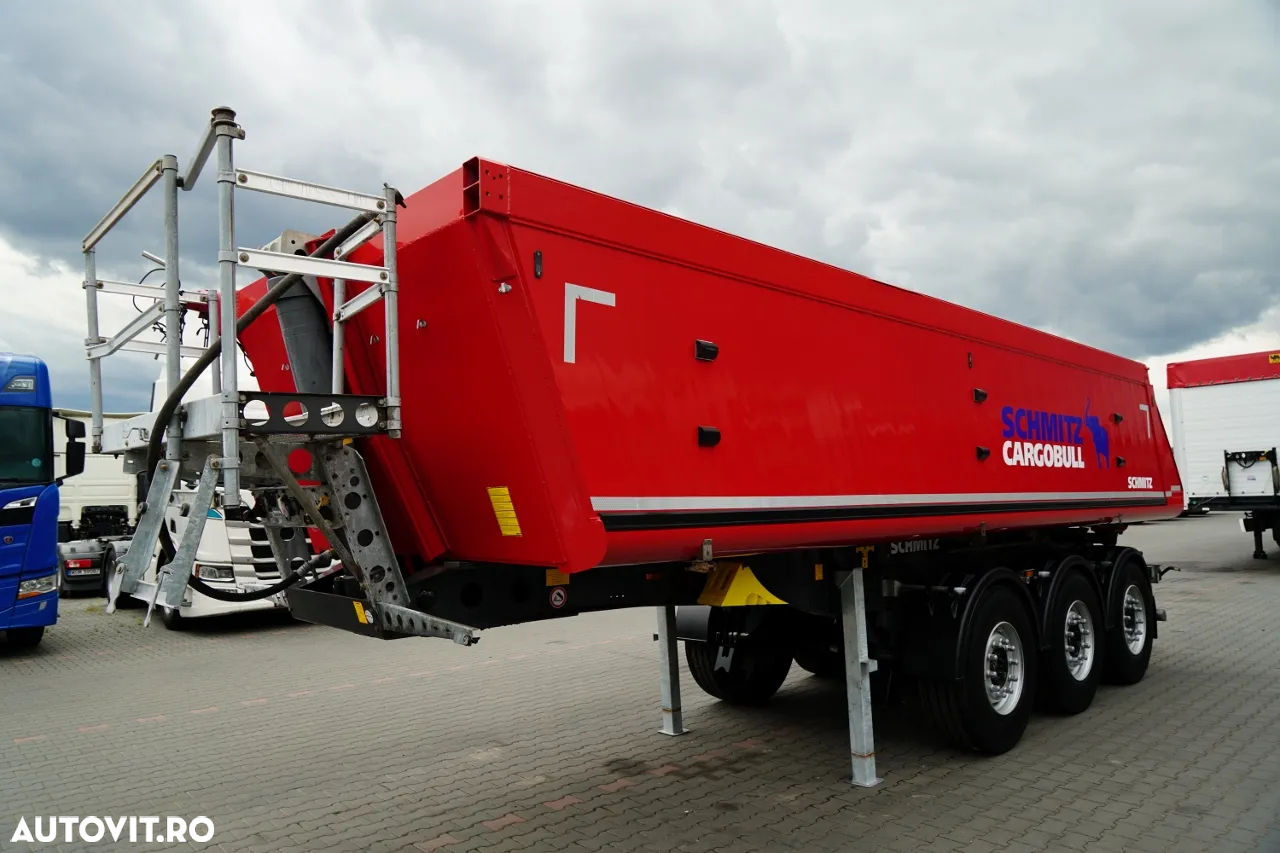 Schmitz Cargobull BASCULĂ / ALUMINIU / 24 m3 / 2021 / ANVELOPE 100% / GREUTATE: 5100 KG / AXĂ RIDICATĂ - 4