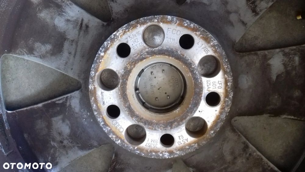 felgi aluminiowe 5x112 7,5J ET45 16" 4F0601025AJ Audi A6 C6 - 13