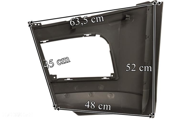 mercedes actros mp4 mp5 narożnik zderzak spoiler prawy lift 9608850538 - 2