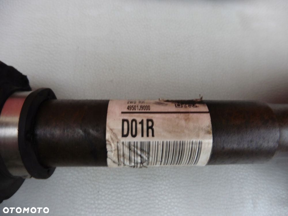 Półoś prawa D01R 2WD Hyundai Kona 1,0 T-GDI 49501J9000 - 8