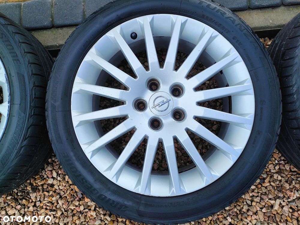 Opel Astra H Zafira B Alufelgi 17" 5X110 7Jx17H2 ET41 - 9