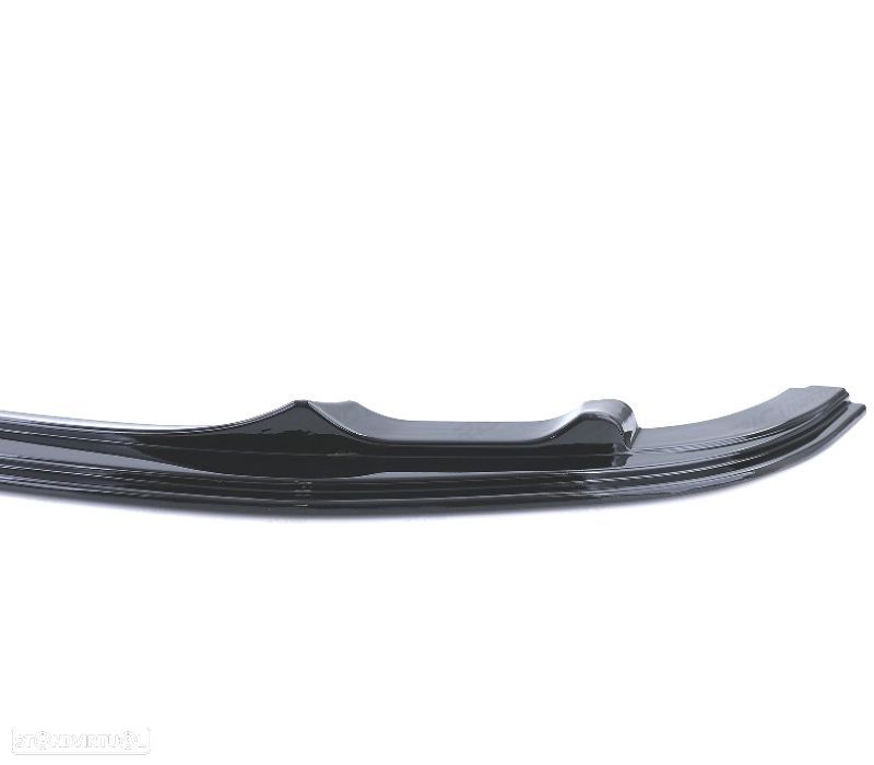 SPOILER LIP BMW E92 E93 10-13 LOOK M PRETO BRILHANTE - 2