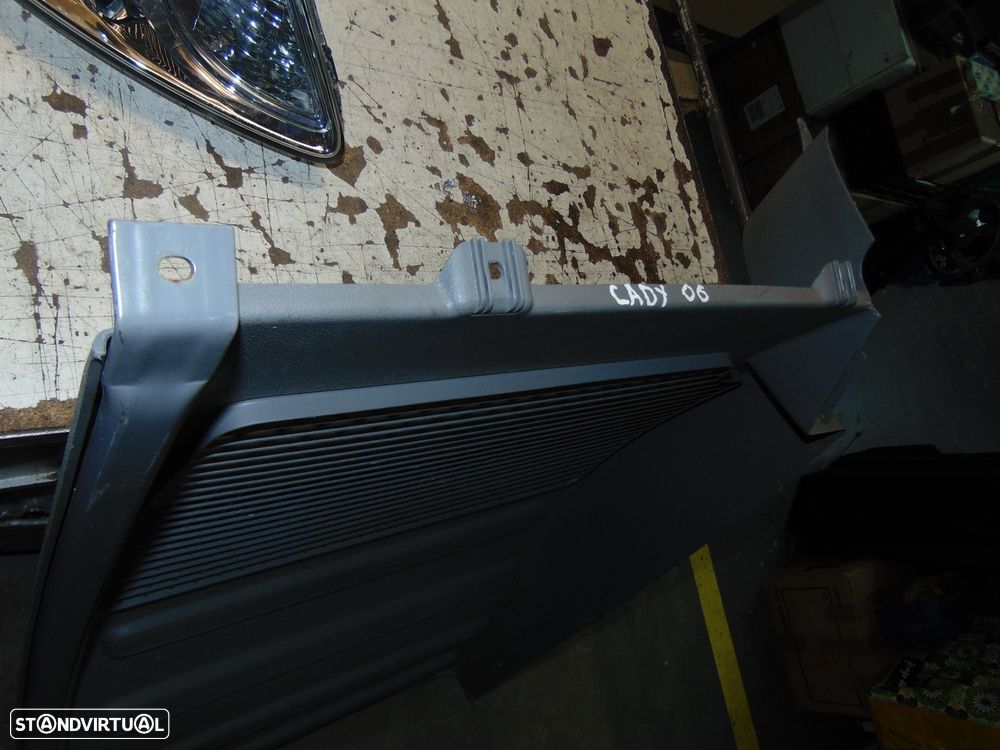 VW Caddy  placa separadora carga - 5