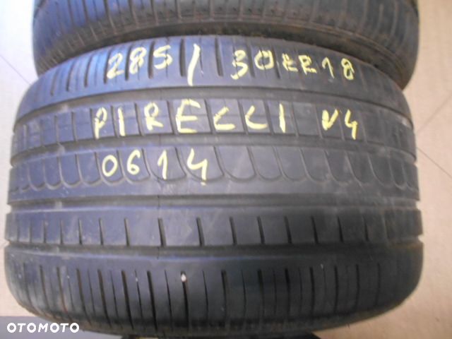opony 285/30r18 pirelli p zero rosso N4 5.8mm lato para - 2