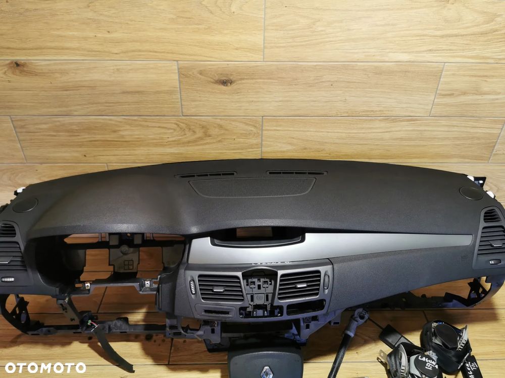Renault Laguna III Deska Rozdzielcza Kokpit Airbag Pasy - 3