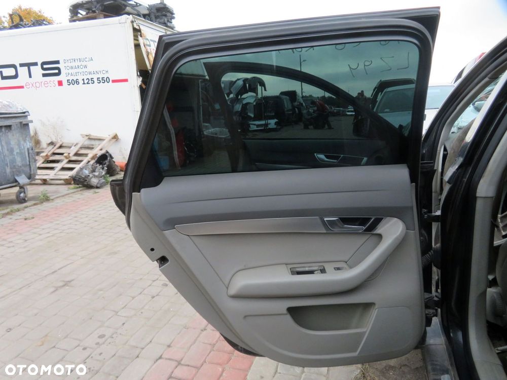 DRZWI TYLNE LEWE A6 C6 KOMBI LZ9Y  CZARNY AUDI 2004-2008 - 5