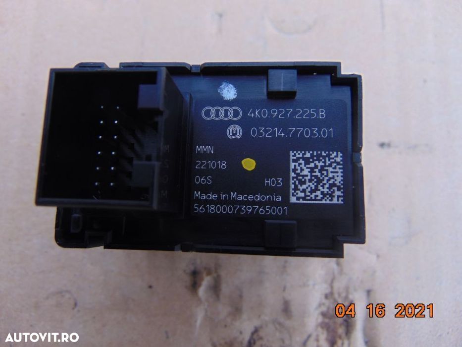 Buton frana mana electrica audi A6 C8 4k buton parcare Allroad - 2