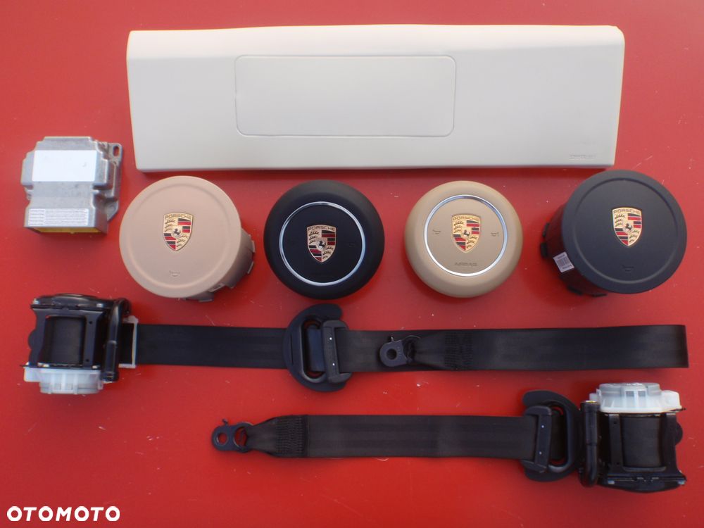 PORSCHE CARRERA 911 991 992 996 997 DESKA KONSOLA KOKPIT PULPIT PÓŁKA PARAPET PODUSZKI PODUSZKA KURTYNA FOTELA W FOTEL  DASHBOARD SEATBELTS AIRBAG KIEROWCY PASAŻERA KOLAN KOLANOWE KOLANO PASY PAS KAPOTAŻ naprawa regeneracja SZARA !!!!!! - 29