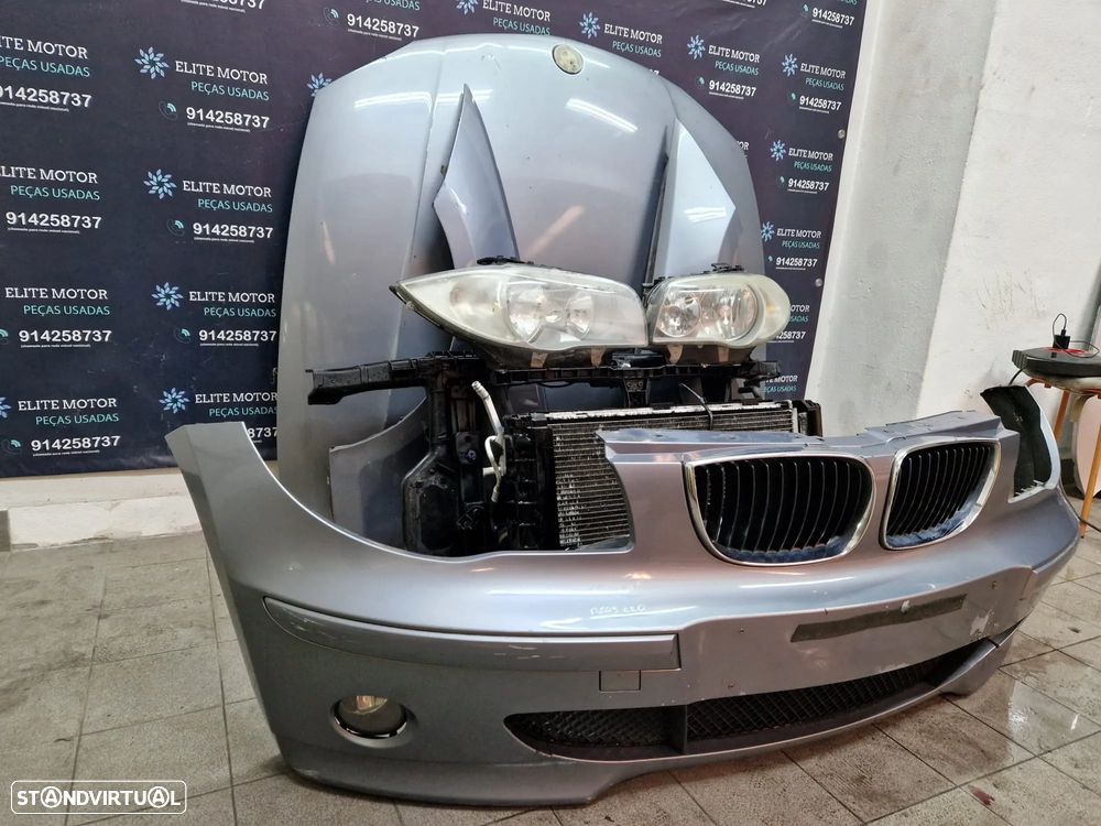 Frente completa usada BMW SERIE 1 E87 E81 118D capot parachoques oticas guardalamas - 1