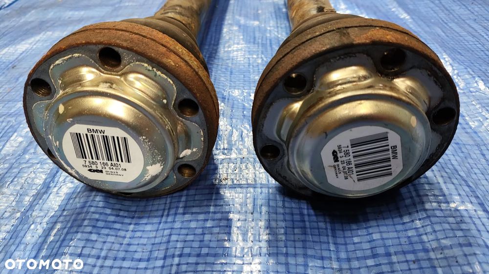 PÓŁOŚ LEWY PRAWY TYŁ 7580166 BMW E60 E61 LCI LIFT 530i 3.0i N53 N53B30A 272KM AUTOMAT - 4