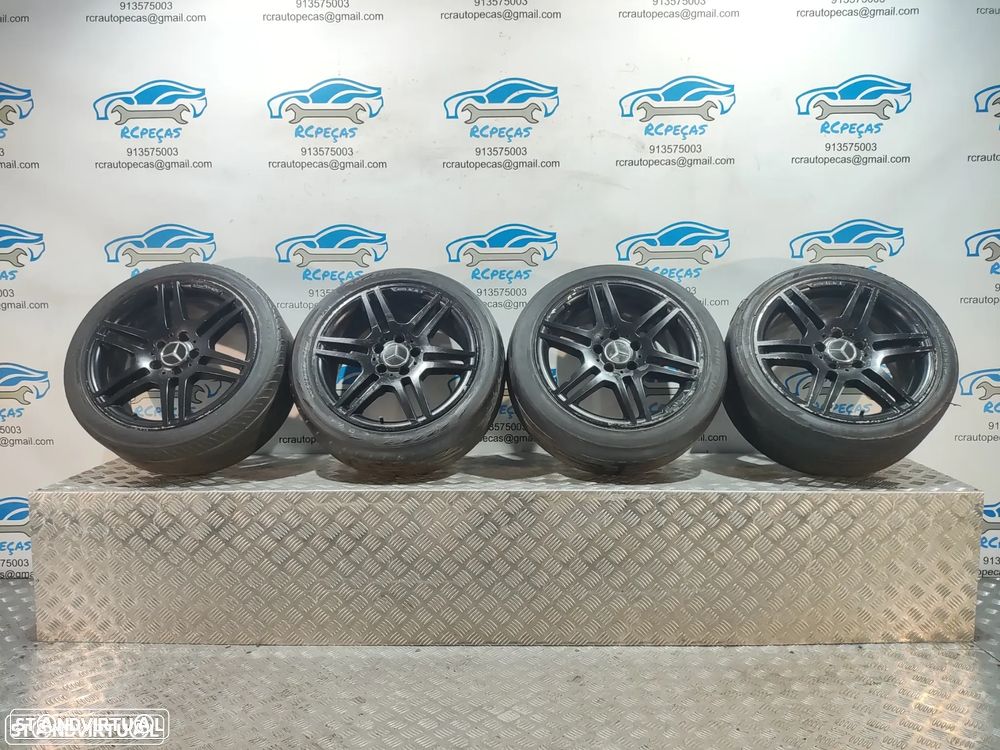 Jantes 17" Mercedes Benz AMG - 7,5J | 8,5J | ET47 | ET58 - 5x112 - A2044014502 | A2044014602 - Class C | E | A | Originais | W204 | 17 Polegadas | Jante | Original | Furação 5 x 112 - 1