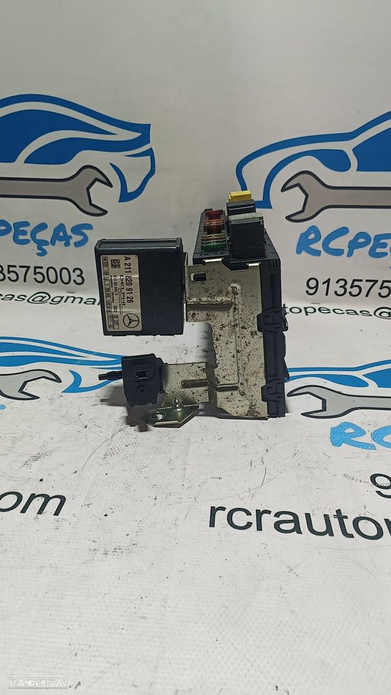 TAMPA CAIXA FUSIVEIS TAMPA PAINEL COMANDO CONTROLO SAM MERCEDES BENZ CLASS CLK C209 W209 A2095450701 2095450701 5DK00848611 5DK008486 COUPE CL203 CLC CLASS E W211 E220 CLASS C W203 - 4