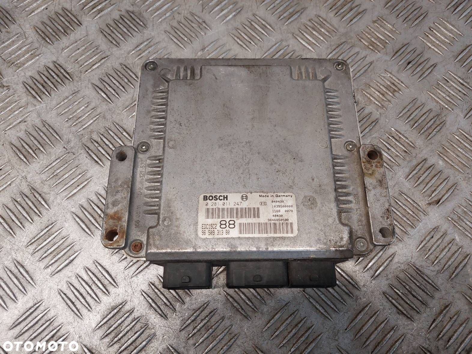 ZESTAW STARTOWY FIAT SCUDO I LIFT 2.0 JTD 0281011247 - 2