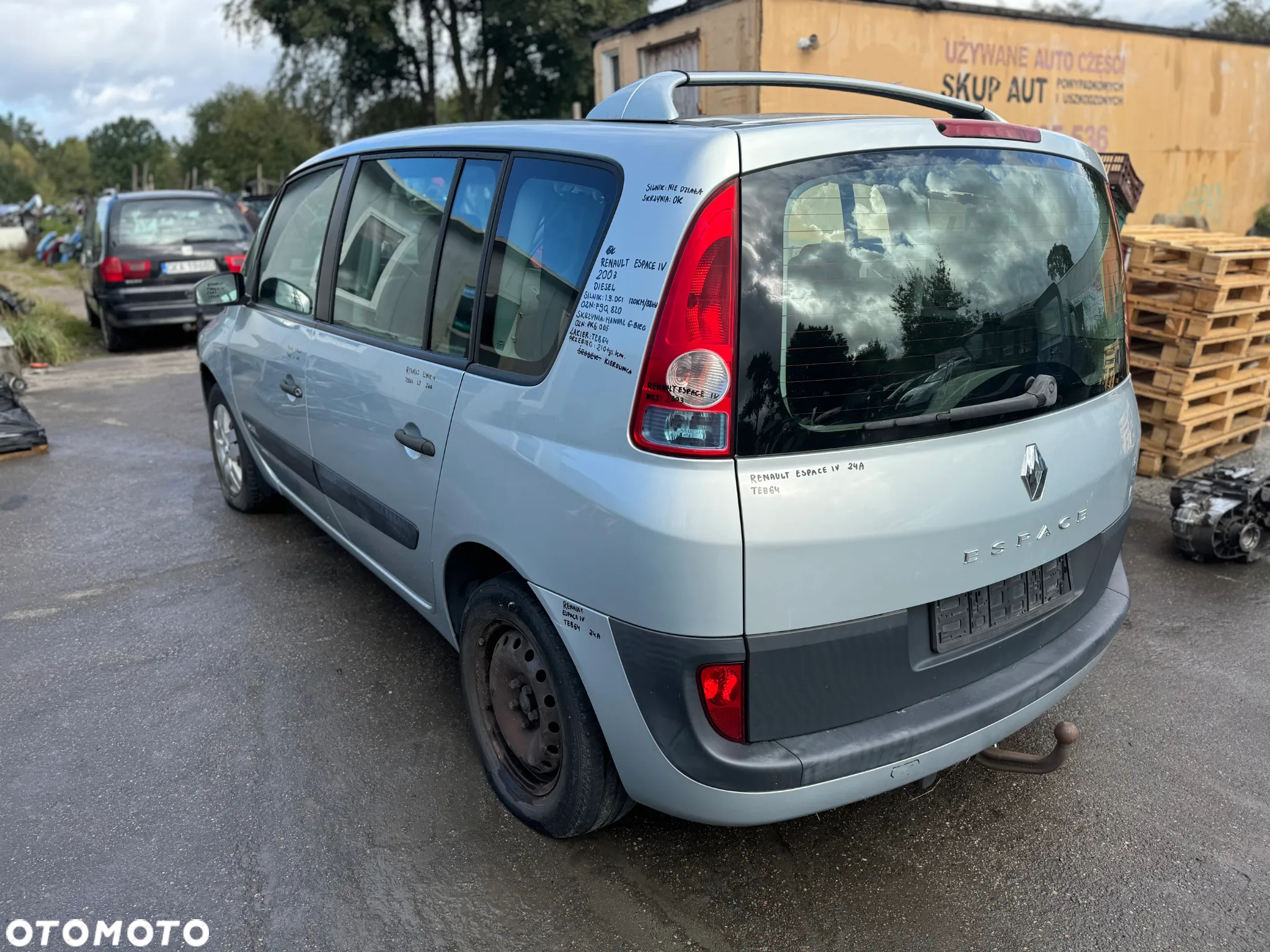 RENAULT ESPACE IV 2003 1.9 DCI 120KM F9Q(820) TEB64 NA CZĘŚCI - 3